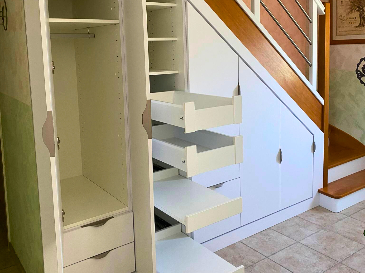 Placard sous escalier sur mesure