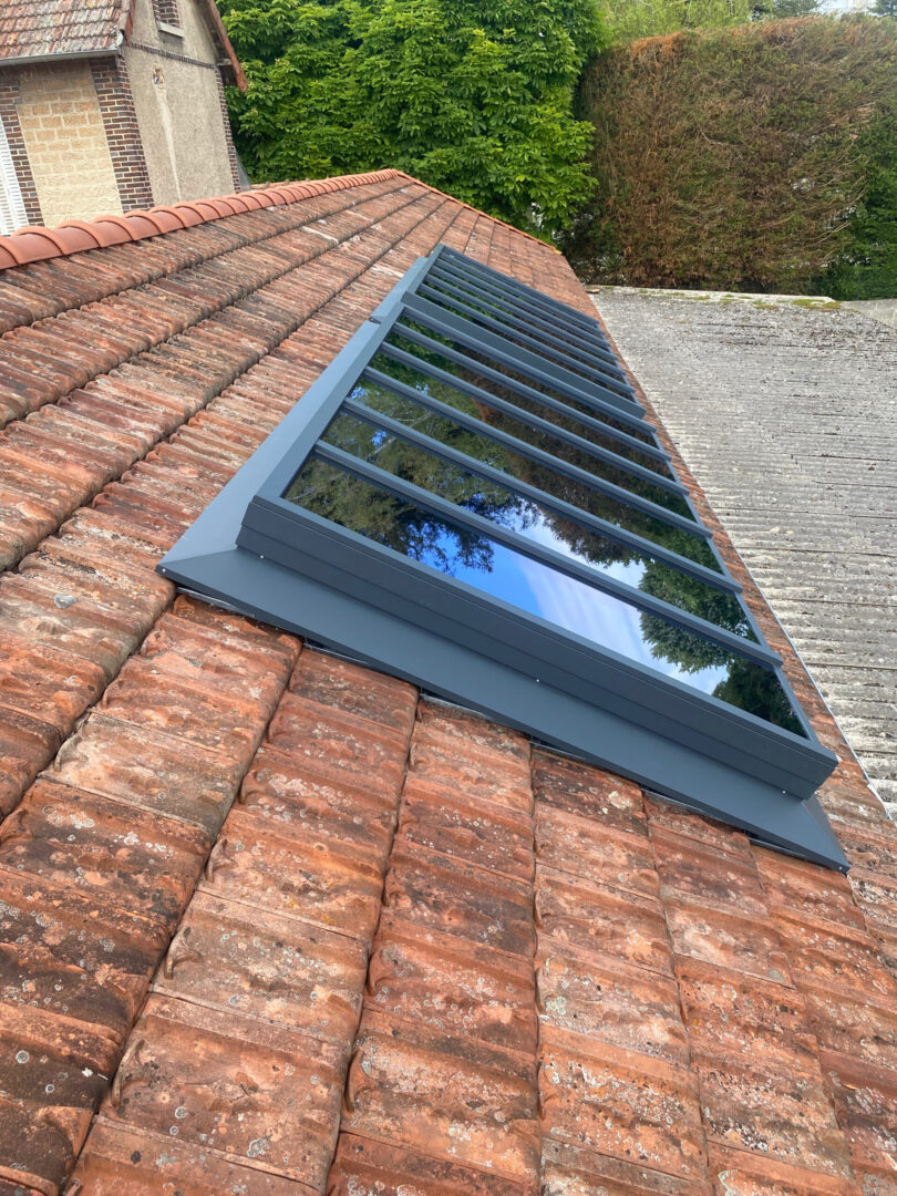 Verrière de toit sur mesure en aluminium