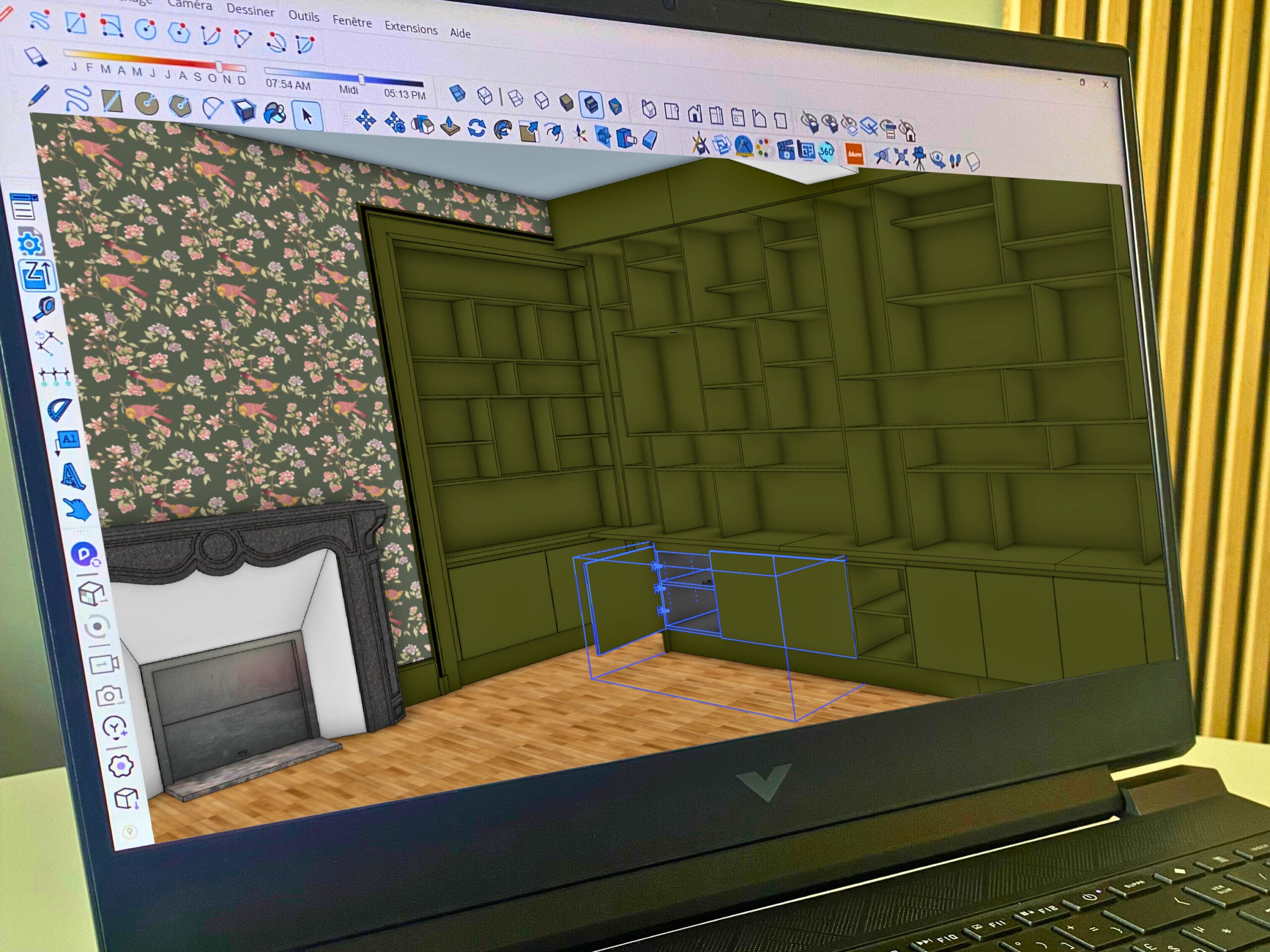 Logiciel agencement 3D